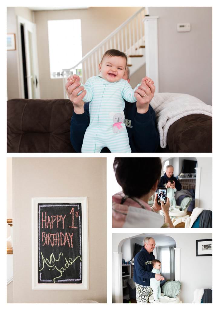 Pancakes and PJ's First Birthday Party