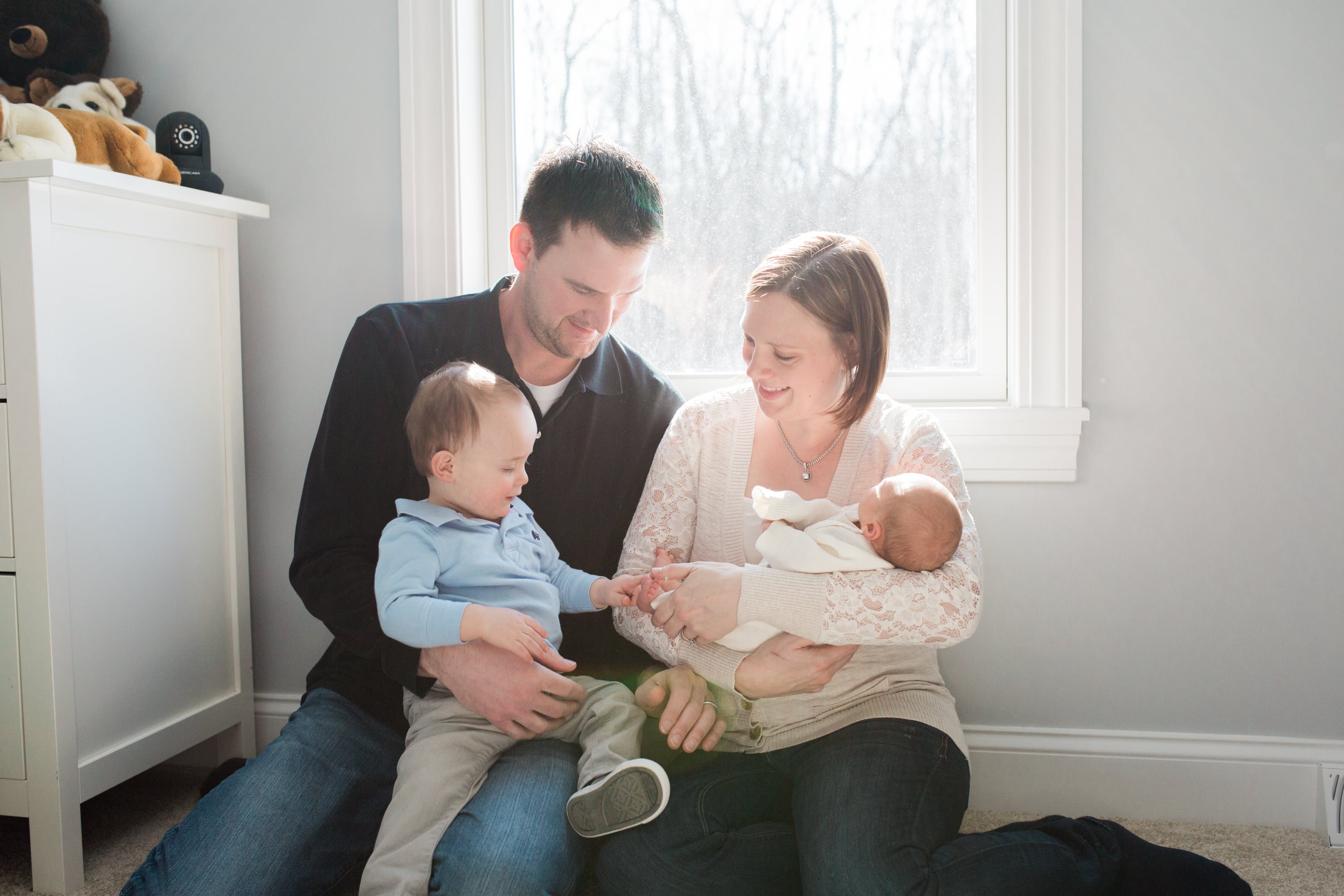 Pittsburgh Family Newborn Photographer
