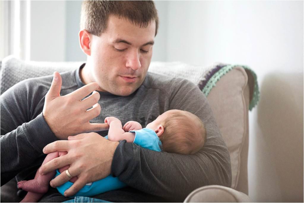 Pittsburgh Lifestyle Newborn Photography