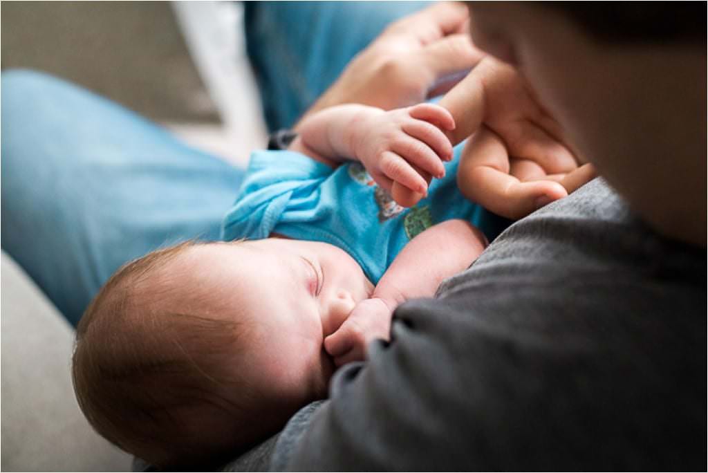 Pittsburgh Lifestyle Newborn Photography