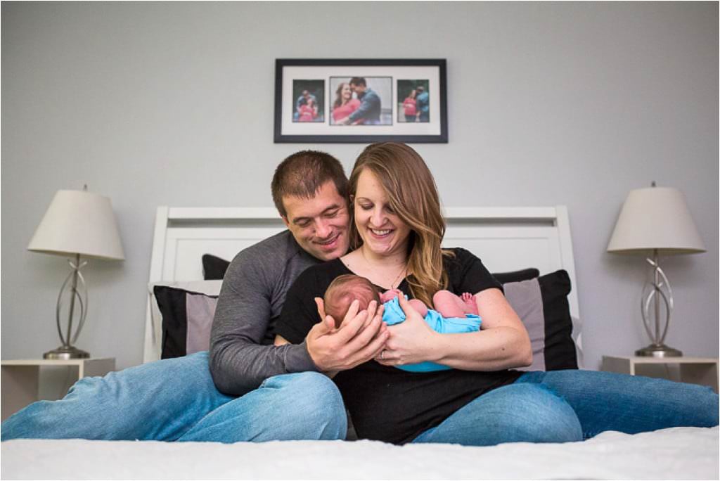 Pittsburgh Lifestyle Newborn Photography