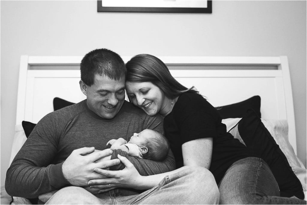 Pittsburgh Lifestyle Newborn Photography