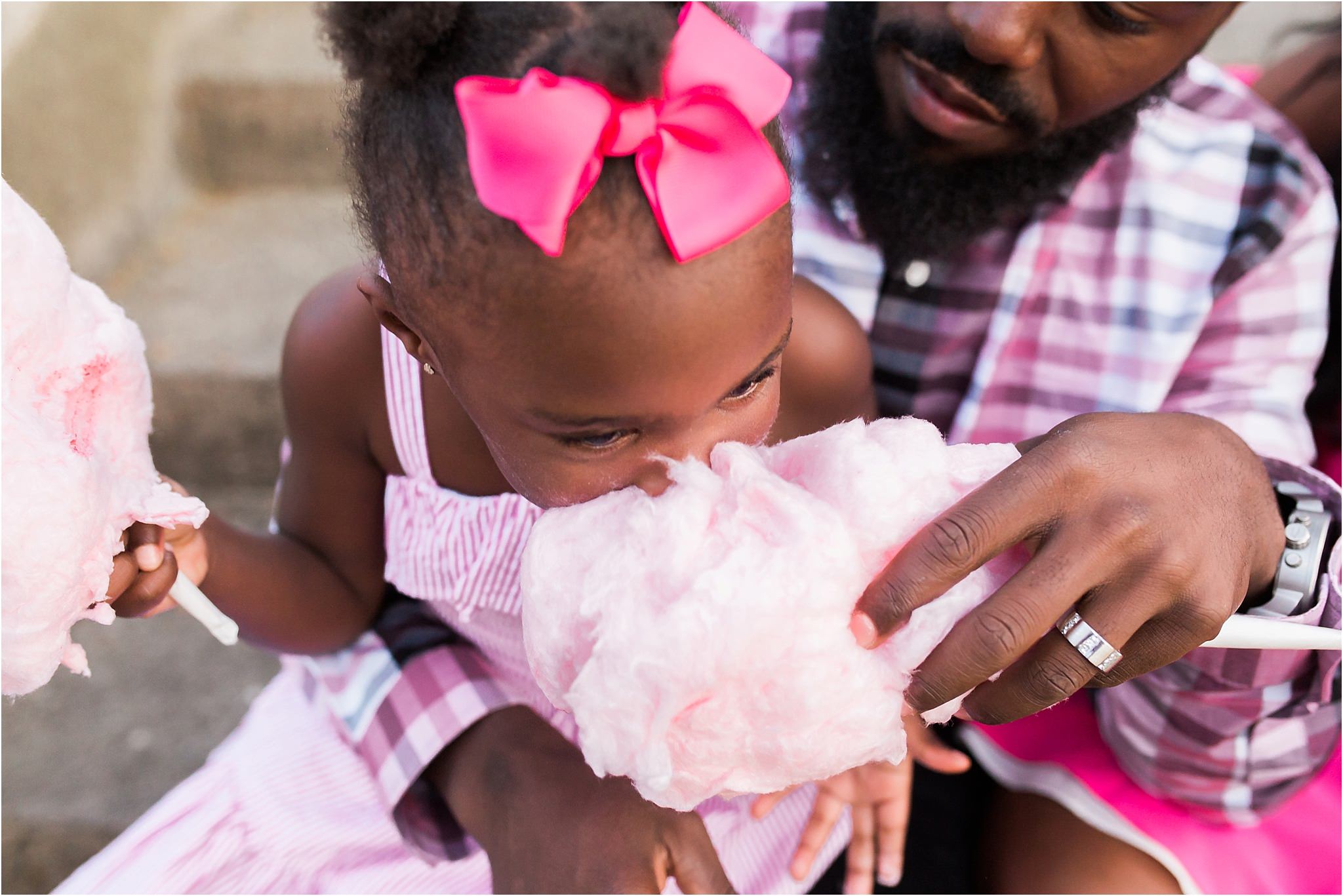 Pittsburgh Family Gender Reveal Cotton Candy