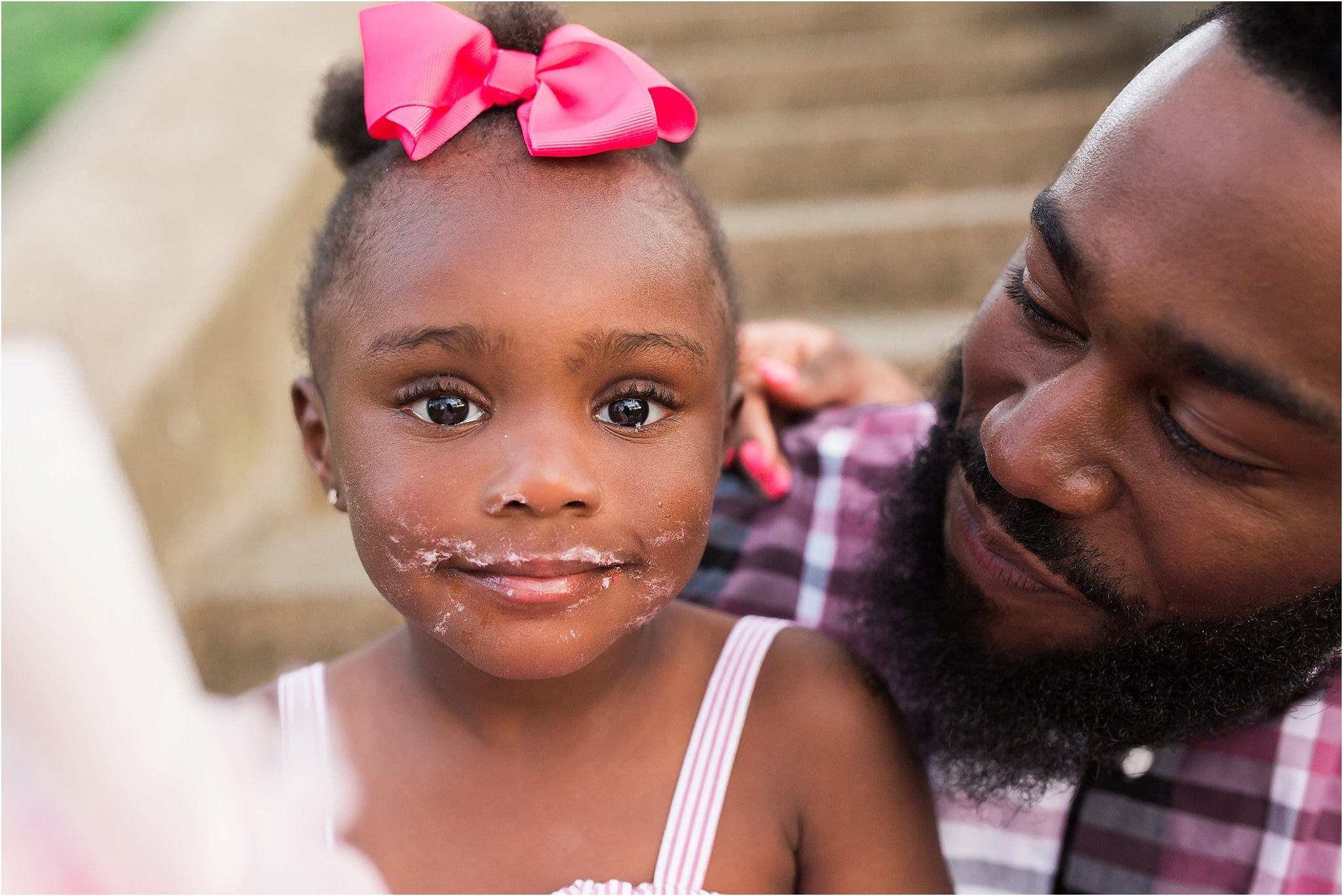 Pittsburgh Family Gender Reveal Cotton Candy