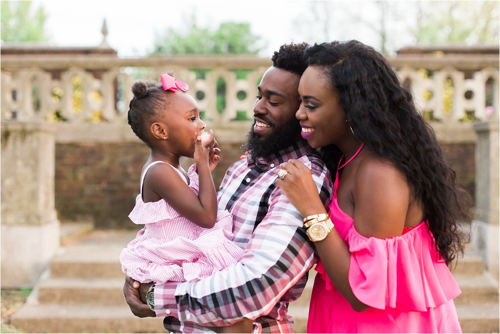 Pittsburgh Family Gender Reveal Cotton Candy