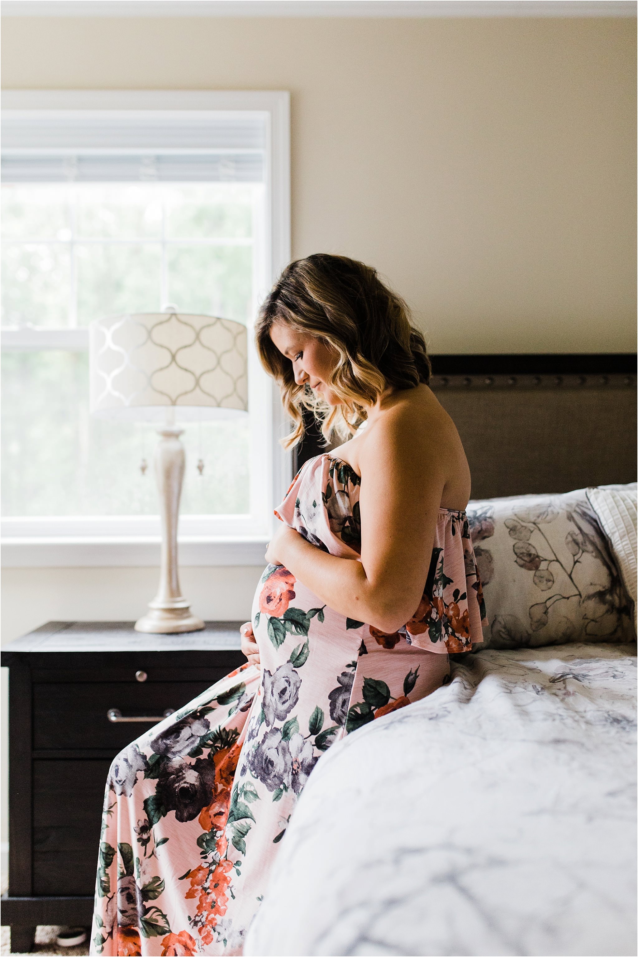 in home maternity photos
