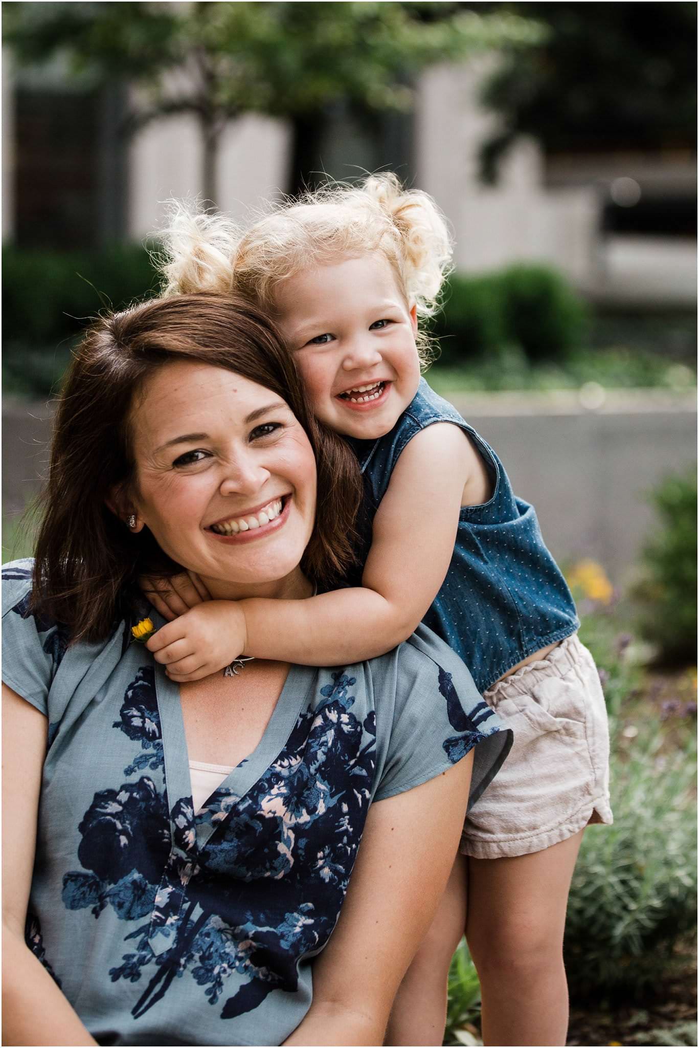 Photo of mother and daughter