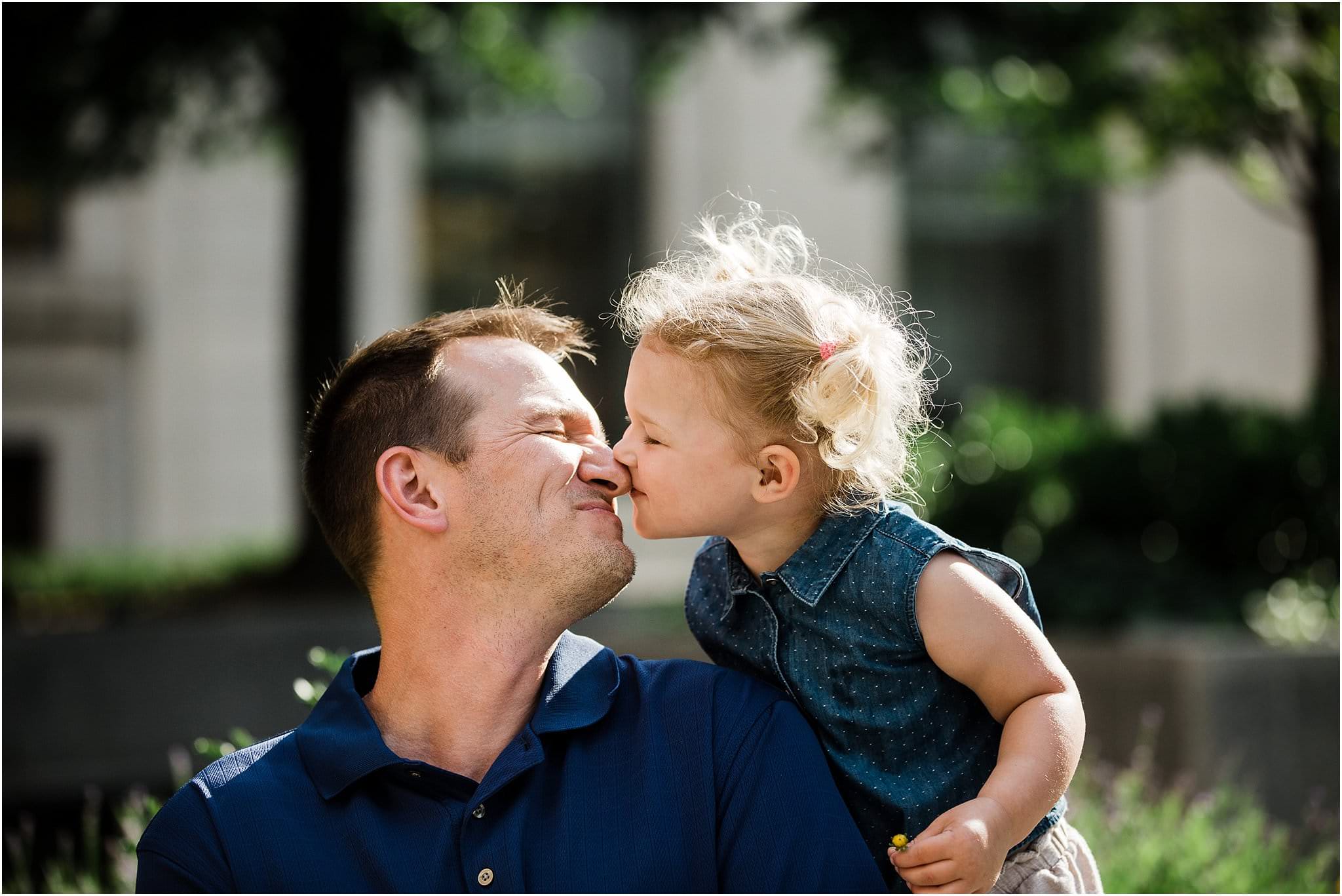 ugga mugga daddy daughter kiss