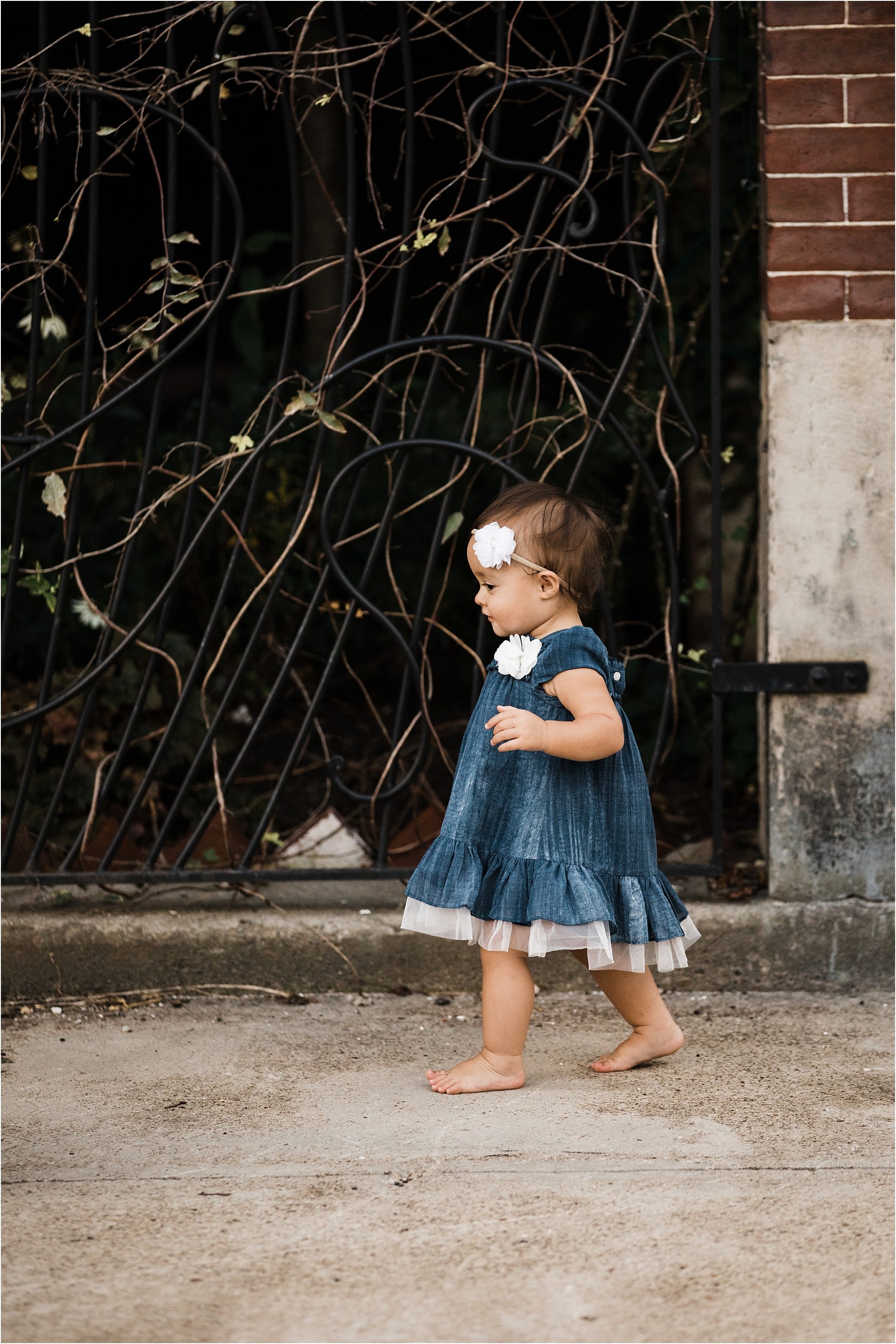 one year old walking in lawrenceville pittsburgh