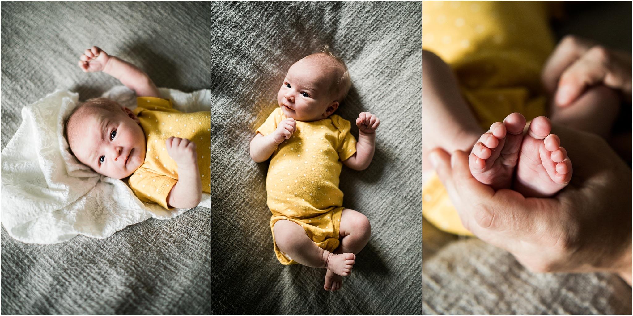 natural newborn baby details