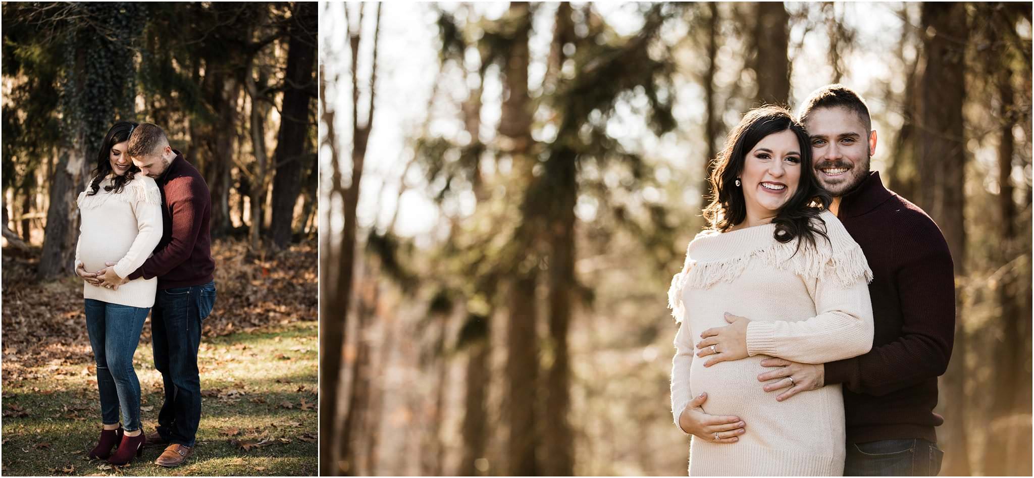 maternity session at hartwood acres pittsburgh