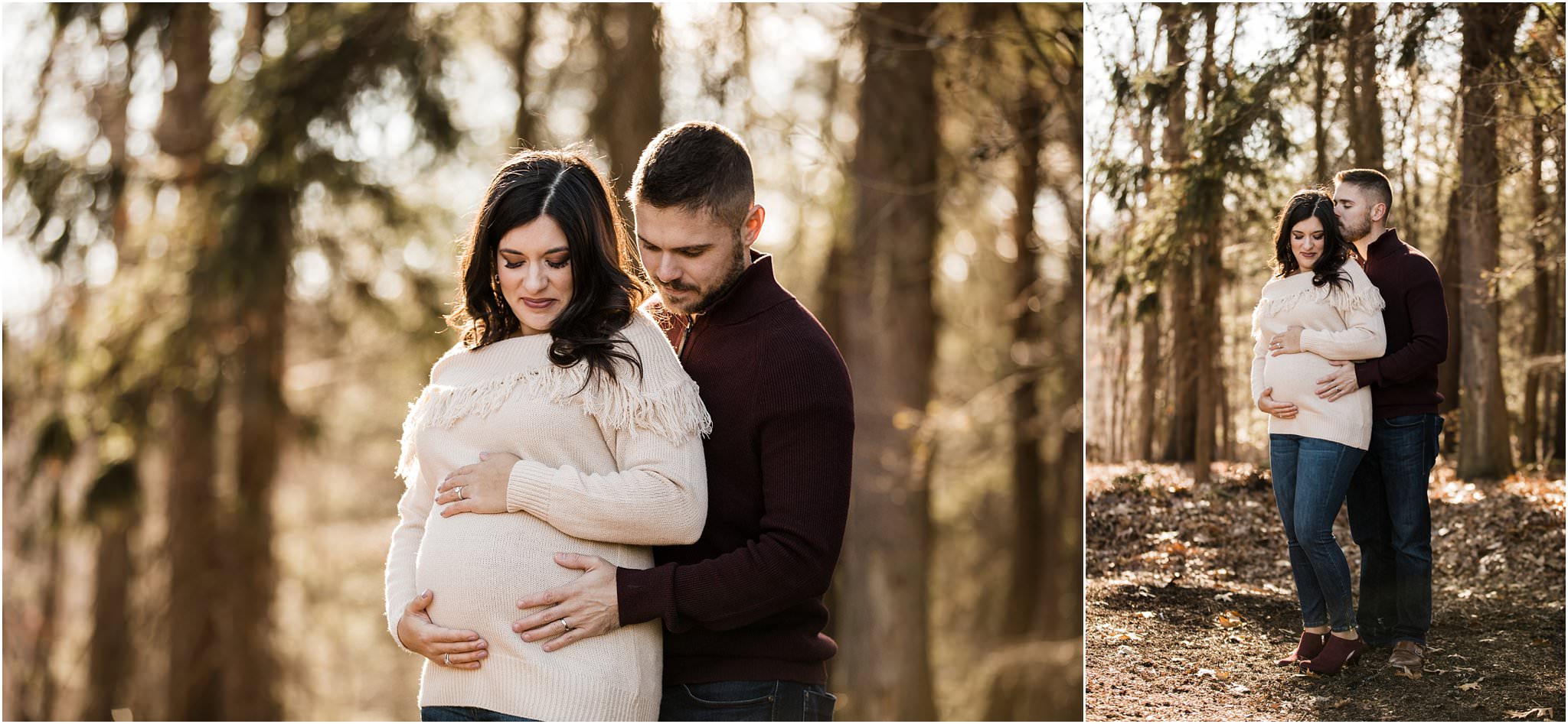 maternity session at hartwood acres pittsburgh