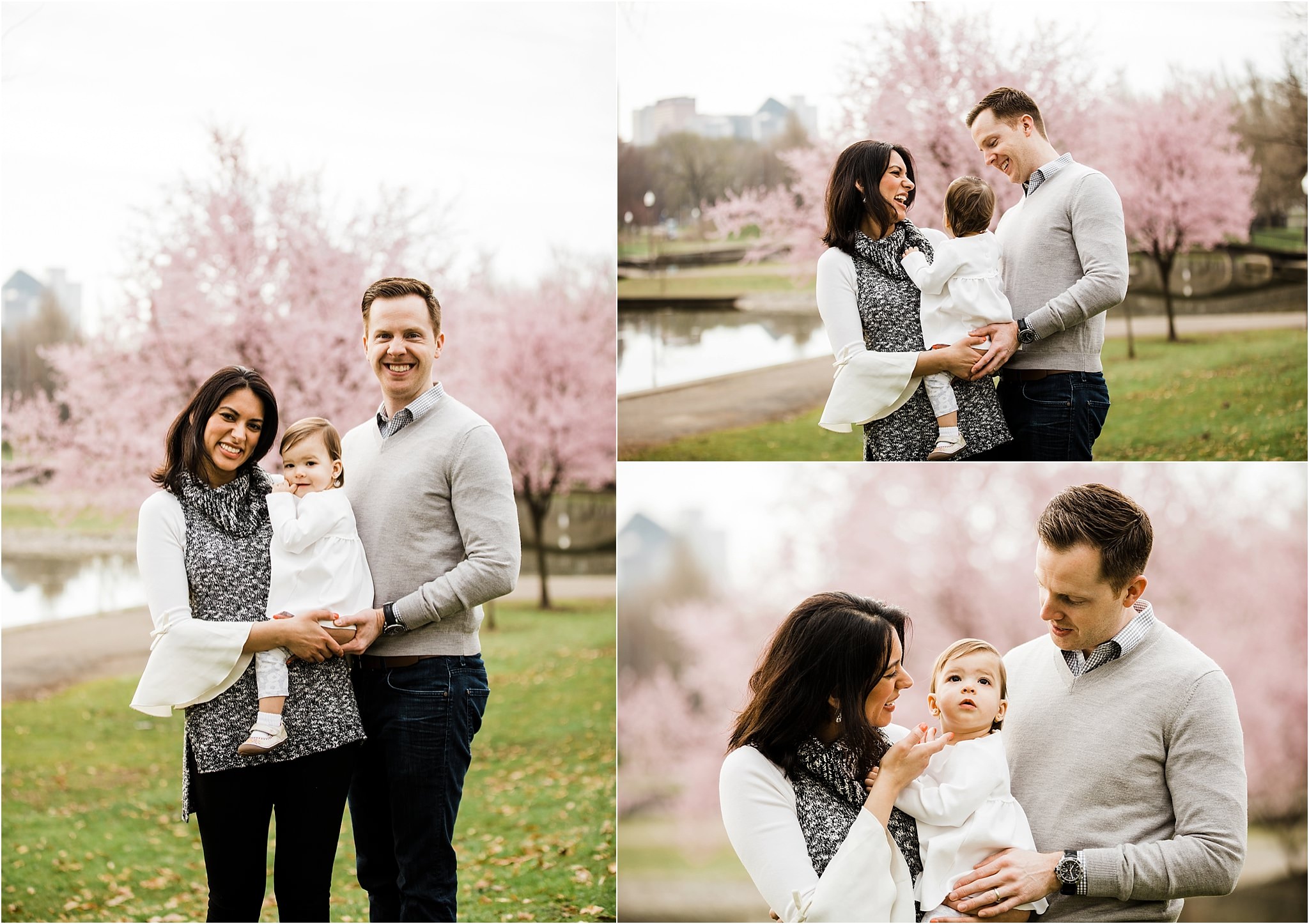 Spring Family photos at West Park in Pittsburgh
