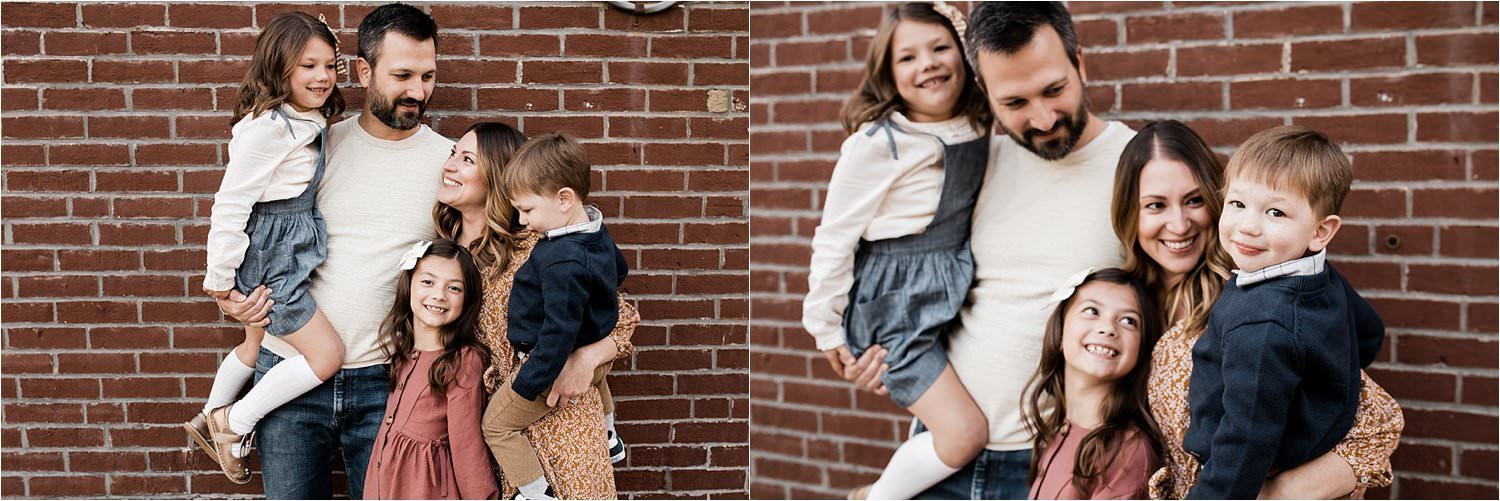 fun and natural family photos in sewickley