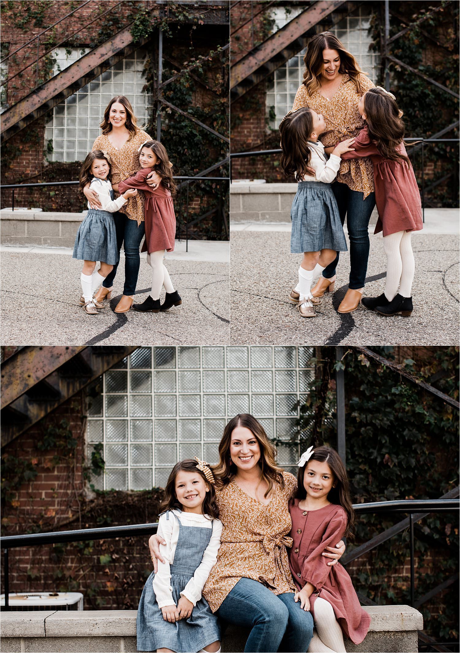 mother and daughter images in pittsburgh sewickley village